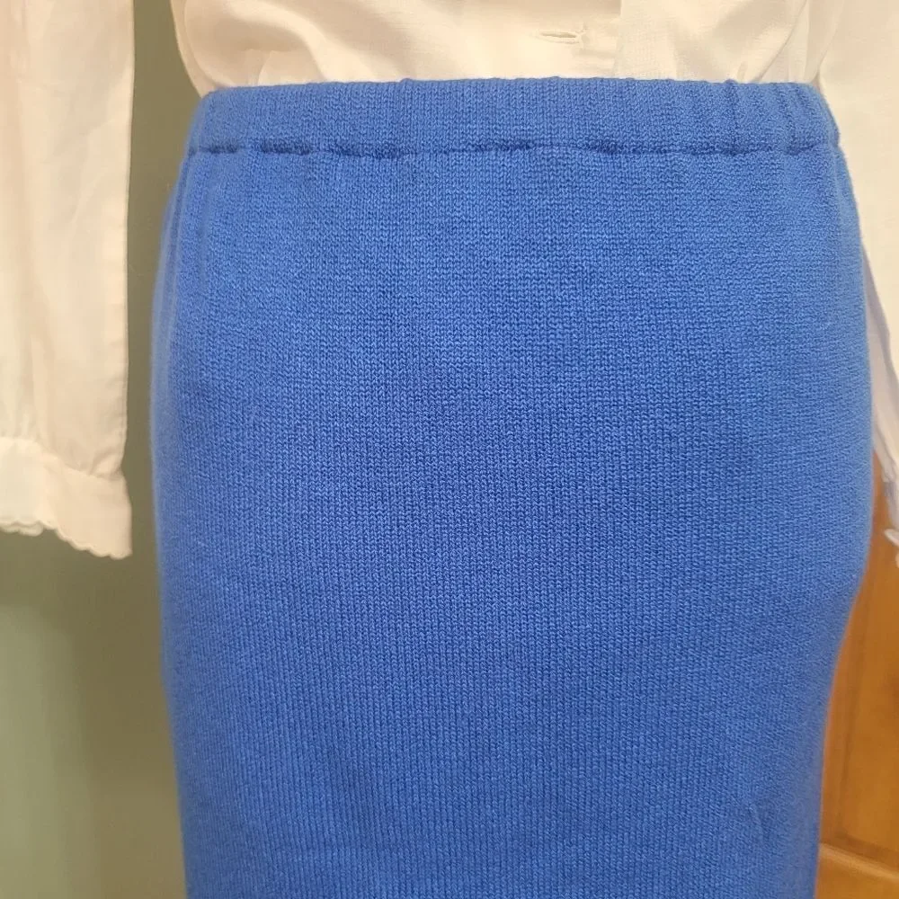 Union Made Vintage Late 70s Midi‎ Career Skirt Size 8